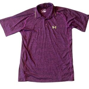 Under Armour Women’s Purple Polo Shirt Size XL